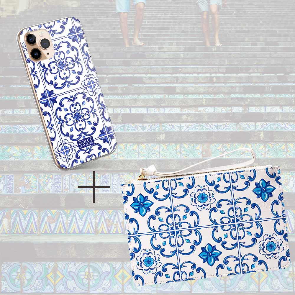 Caltagirone Blu - Phone Case