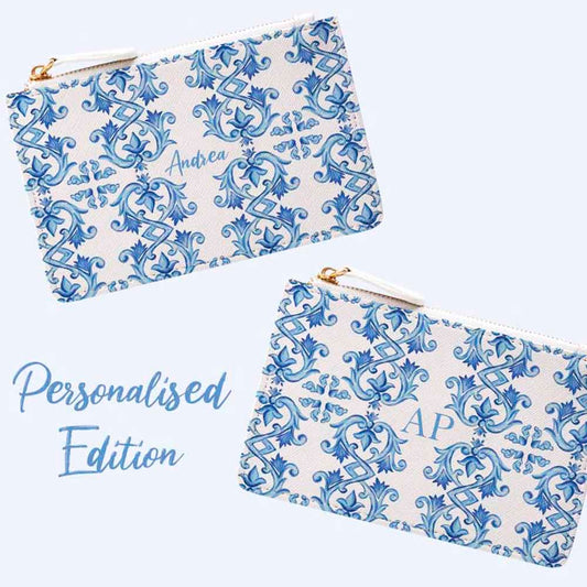 Coin Pouch - Majolica Blu
