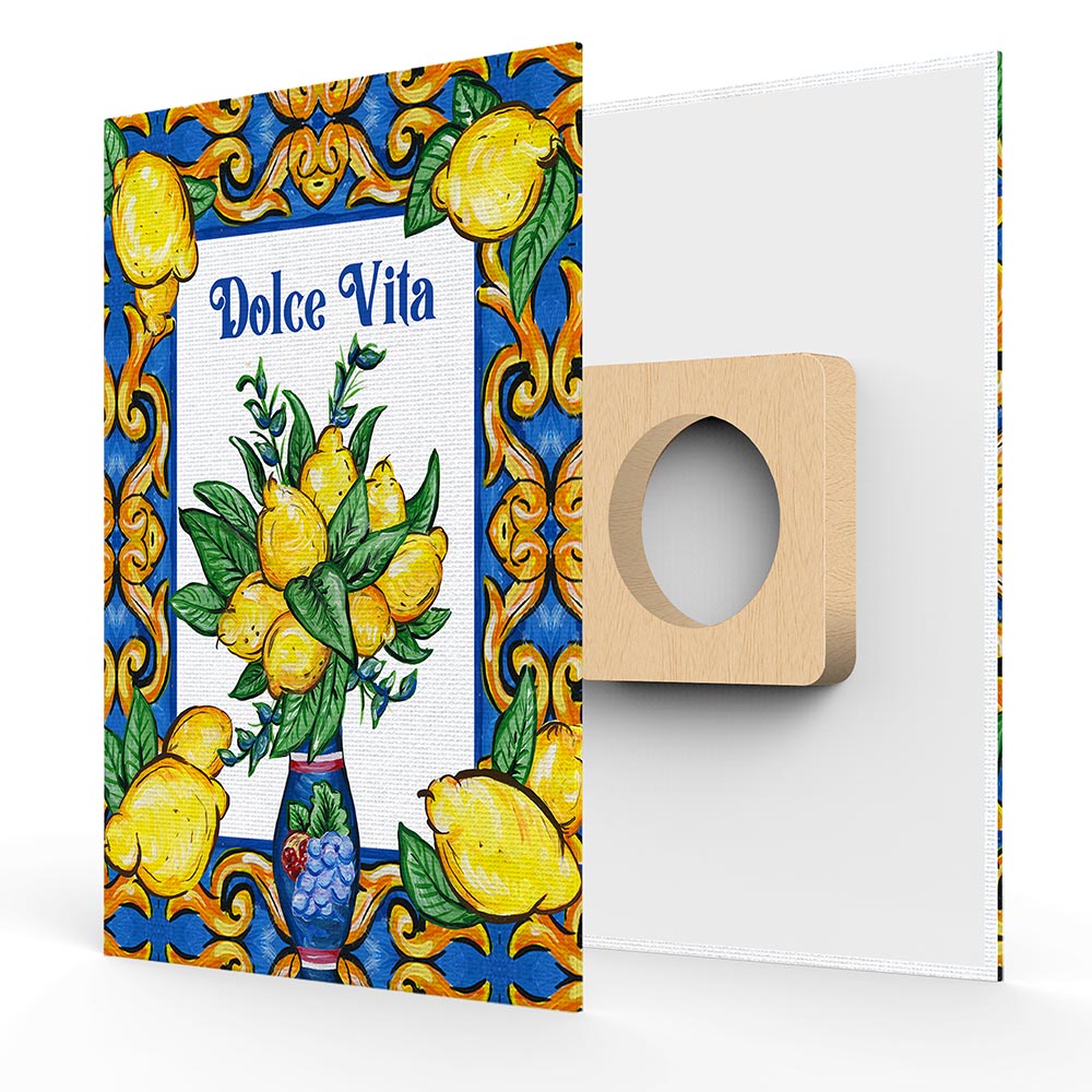 Family Name Canvas - Positano