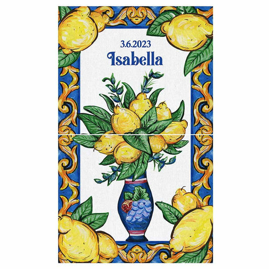 Positano (2-Piece) - Child's Name Plaque