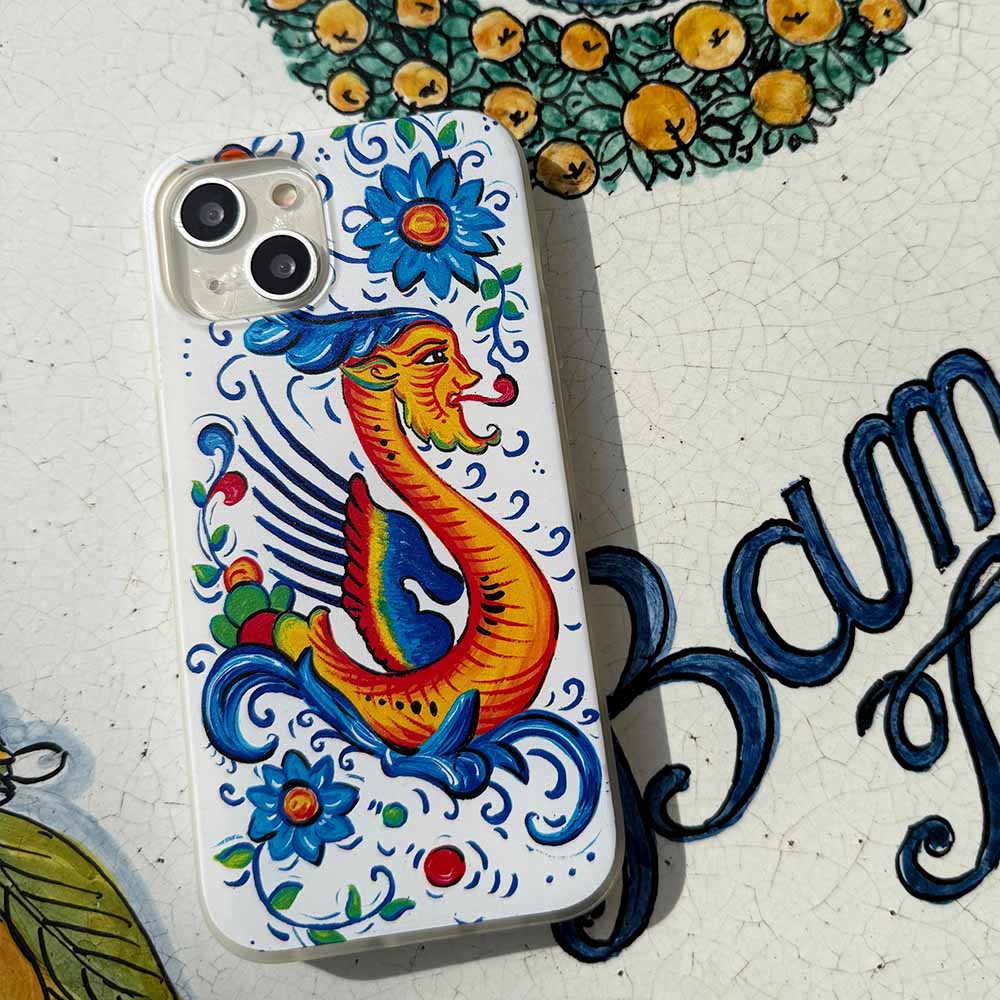Raffaellesco Deruta Phone Case Bam Bar Taormina DOLCE ITALIANA