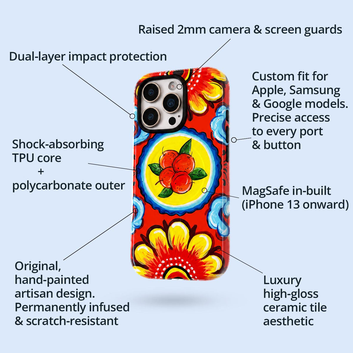 Arancio Piana - Ultima Phone Case