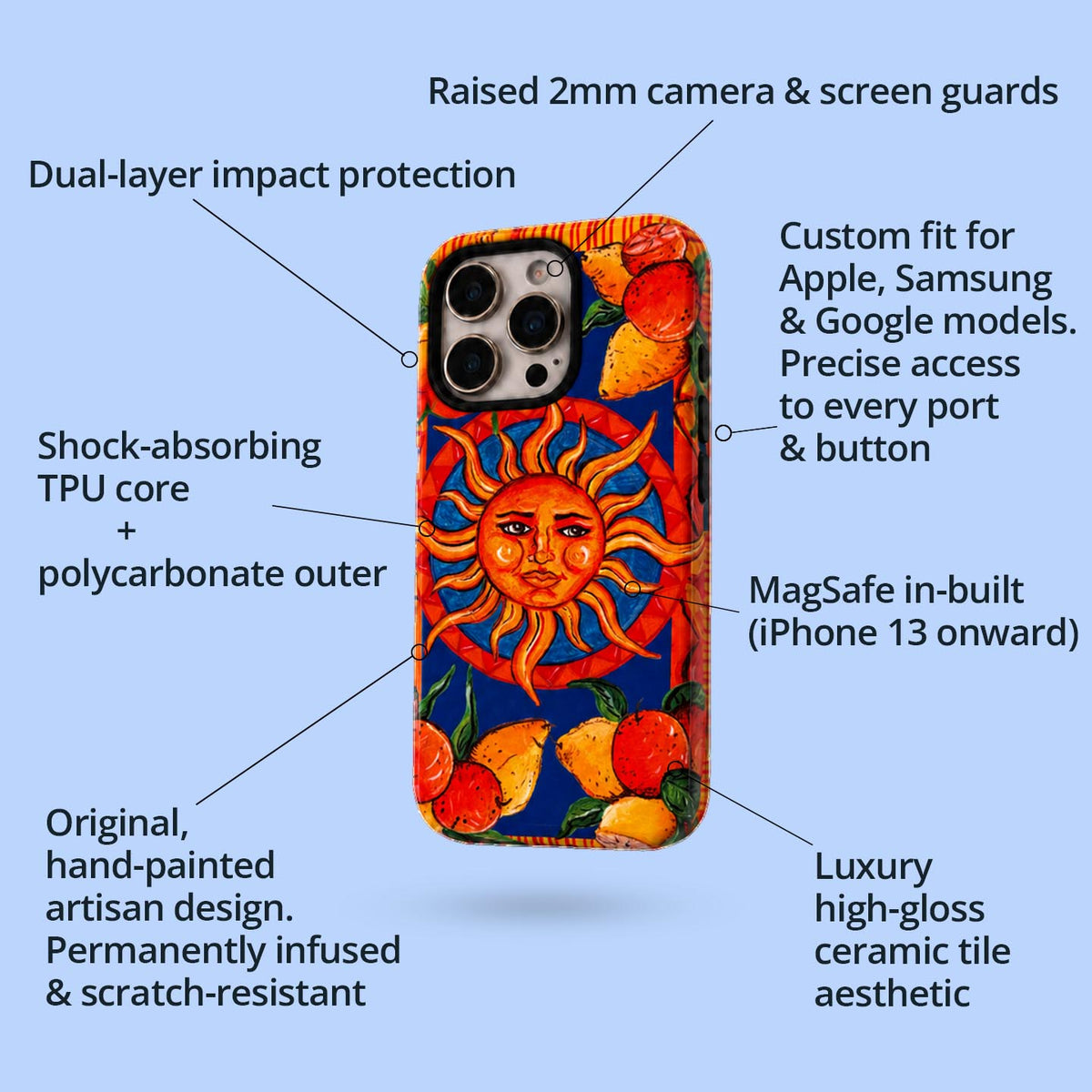 Taormina Blu - Ultima Phone Case