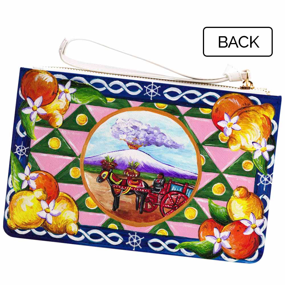 DOLCE ITALIANA Mt Etna Pochette back