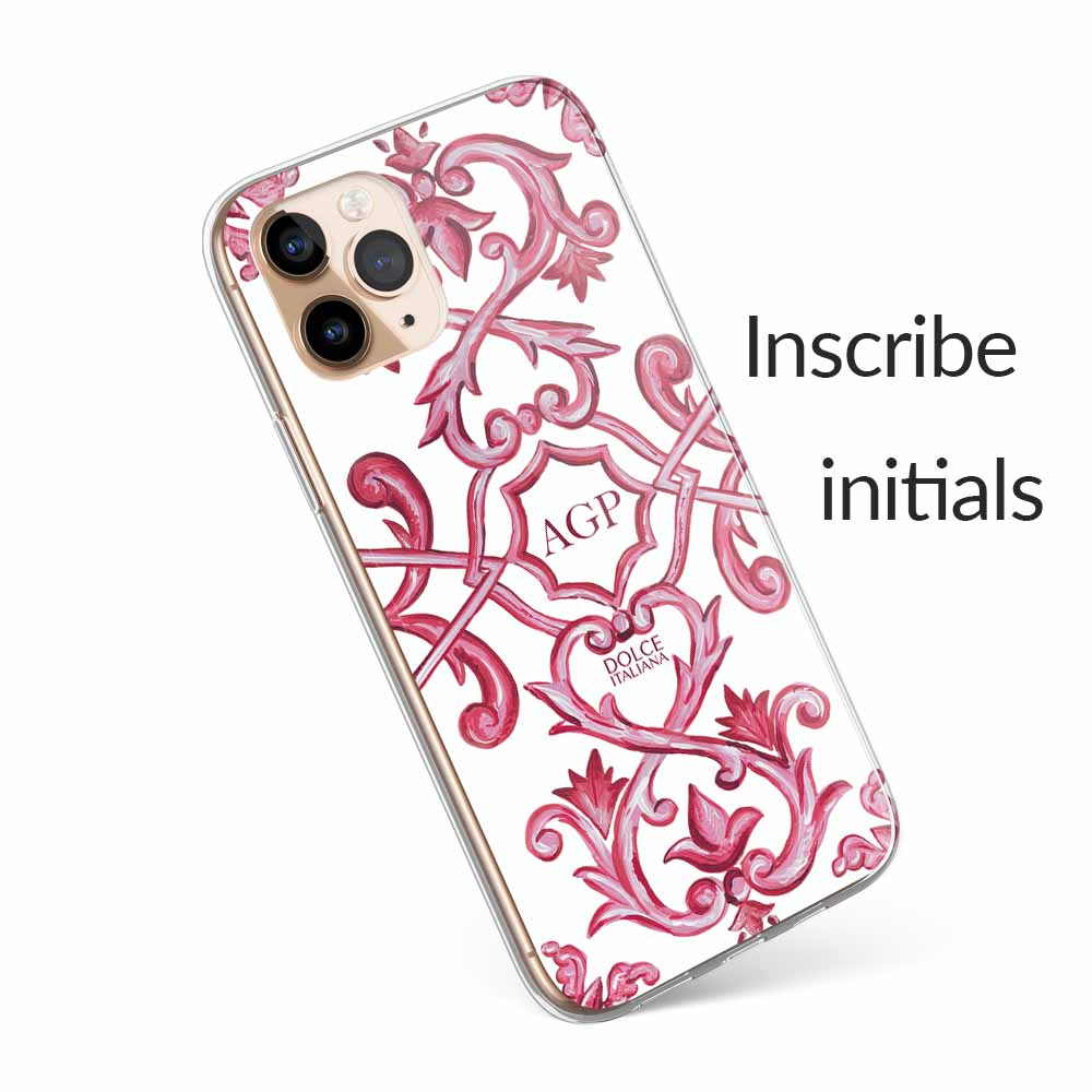 Majolica Rosso - Red Tile Design Phone Case