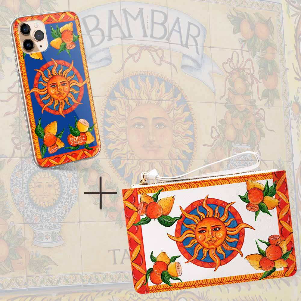 Taormina Bam Bar Travel Accessories Phone Case and Clutch Bag