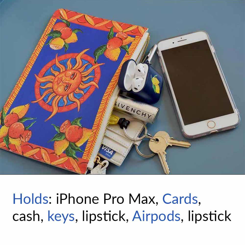 Taormina Blu - Clutch