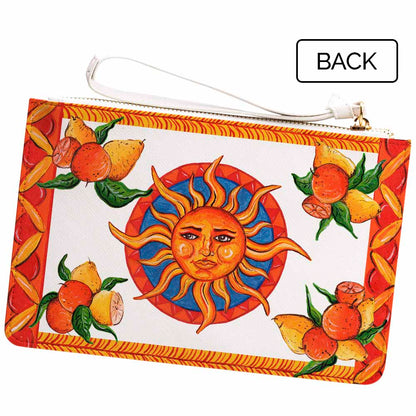 Taormina sunshine design clutch bag DOLCE