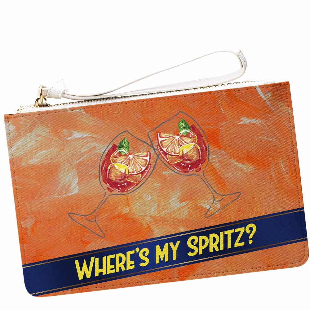 Aperol Spritz Clutch Purse Wristlet DOLCE