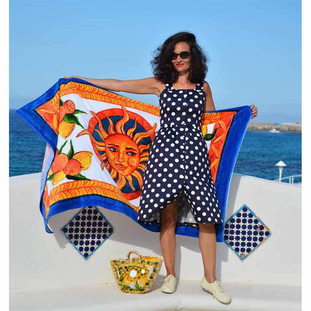 Taormina Beach Towel