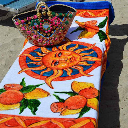 Taormina Beach Towel