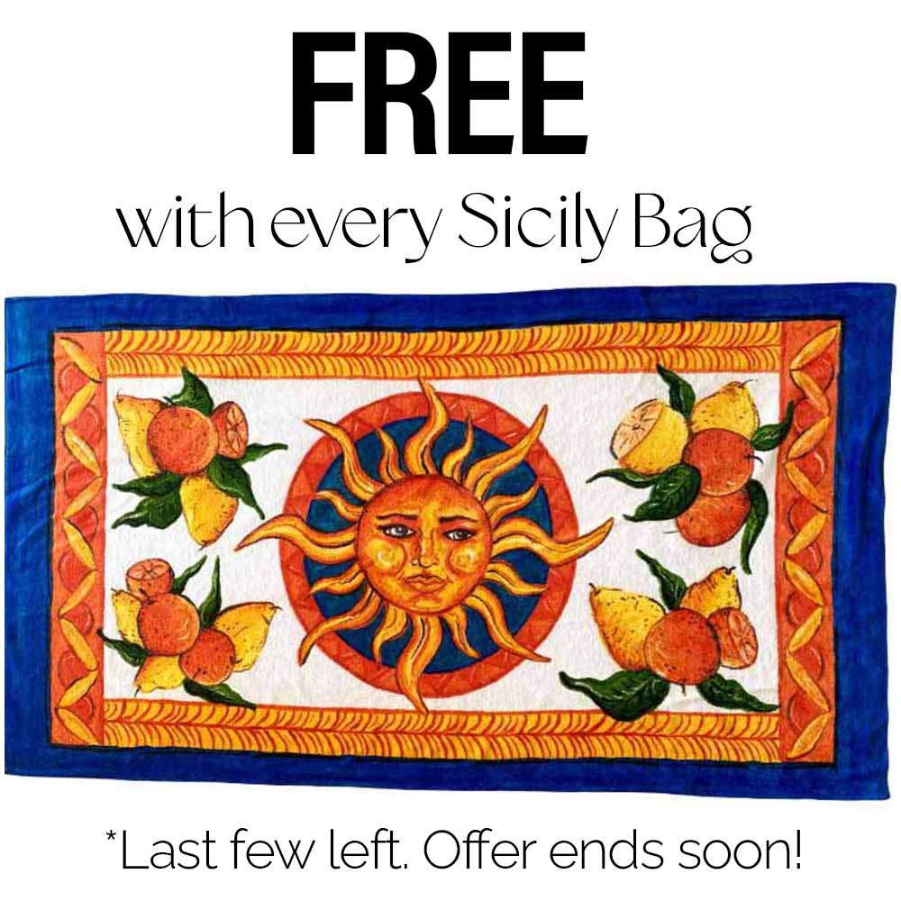 Taormina Beach Towel