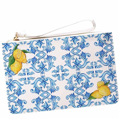 Lemon Tile Amalfi Coast Capri Ladies Handbag by DOLCE ITALIANA