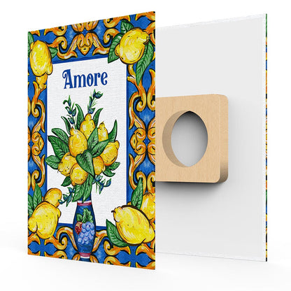 Family Name Canvas - Positano