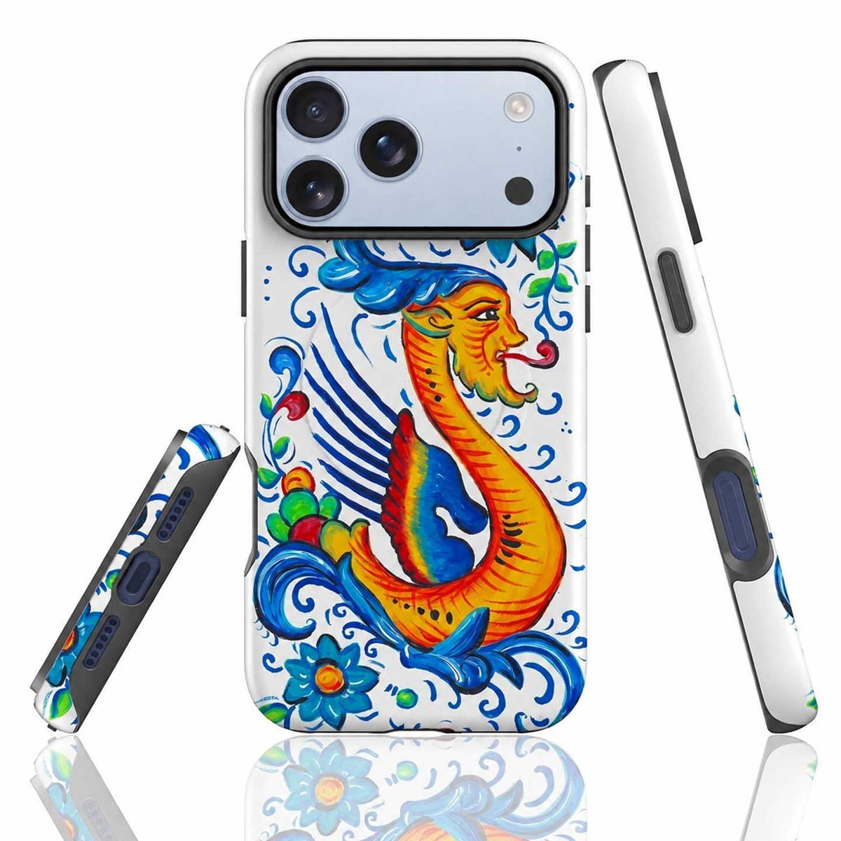 Deruta Potter Raffaellesco dragon Italian phone case