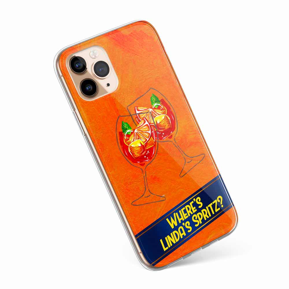 Aperol Spritz Phone Case iPhone 16 Samsung Galaxy Personalized