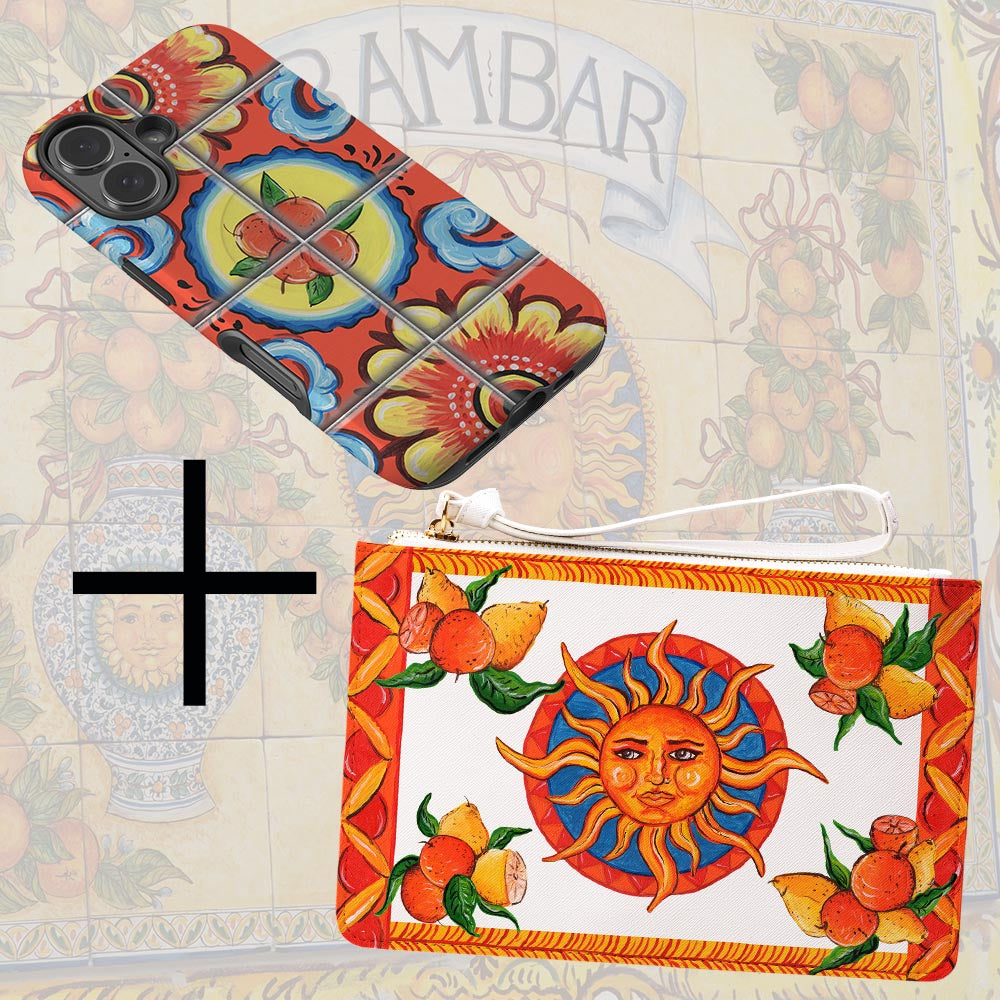 Arancio Piana - Ultima MagSafe iPhone 17 16 15 14 13 Case
