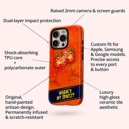 Where's My Spritz? - Ultima Phone Case