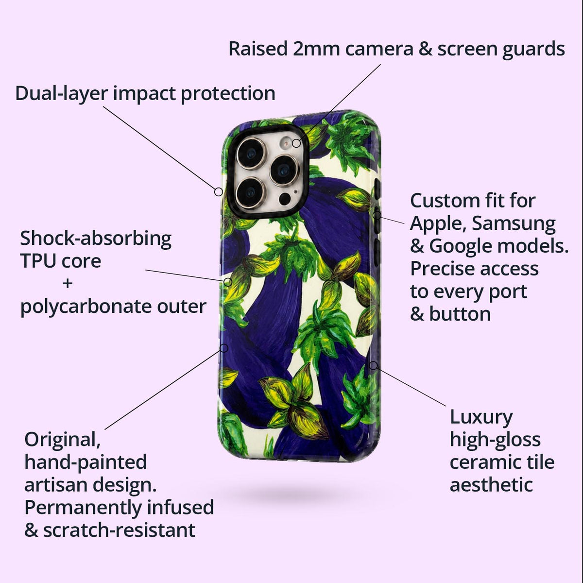 Melanzana - Ultima Phone Case
