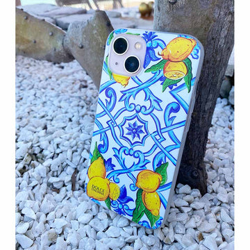 Capri Blue Lemon Phone Case Capri Blue Lemon Phone Case