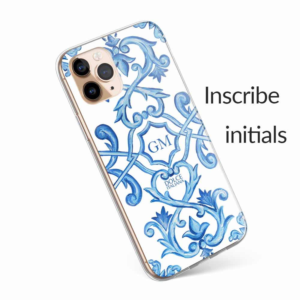 Majolica Blue Tile - Phone Case - iPhone 13 Majolica Blue Tile - Phone Case - iPhone 13