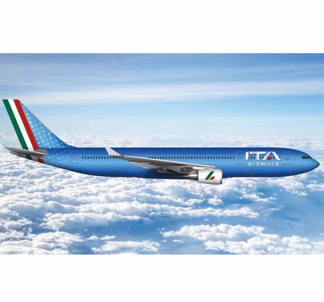 Phone Case - Azzurro Tricolore- Azzurro Tricolore Italian Flag Design ITA Airways-DOLCE ITALIANA