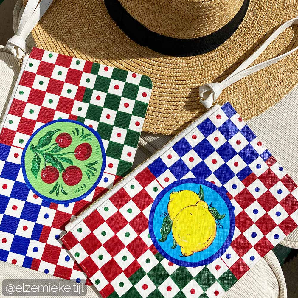 Sicily Carretto Pattern purses