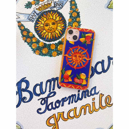 Taormina Blue Phone Cover Case at Bam Bar 